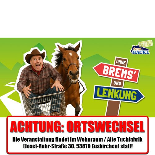 Bernd Hackl | Ohne Brems und Lenkung | Wohnraum | Euskirchen Bernd Hackl | Ohne Brems und Lenkung | Wohnraum | Euskirchen